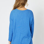 Mojito Print Lightweight Knit - Blue
