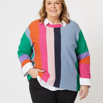 Rainbow Stripe Knit - Multi