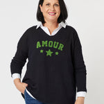Amour Knit - Navy