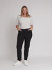 Bengaline Full Length Stretch Pant - Black