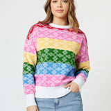 Candy Stripe Knit - Multi