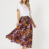 Tara Print Maxi Skirt - Multi