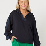 Urban Zip Sweatshirt - Navy