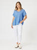 LA Stretch Pull On Jean - White