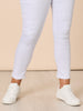 LA Stretch Pull On Jean - White threadz