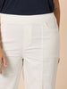 Charli Straight Leg Denim Jean - Ivory