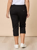 Santorini Cropped Pant - Black