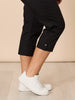 Santorini Cropped Pant - Black