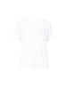 Cotton V-neck T-shirt - White