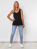 Basic Cotton Camisole - Black