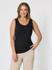 Basic Cotton Camisole - Black