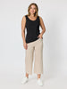 Basic Cotton Camisole - Black
