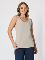 Basic Cotton Camisole - Natural