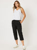 Santorini Cropped Pant - Black