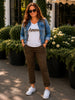 New Isabella Pant - Chocolate