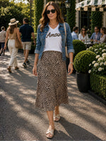 Serengeti Print Skirt - Animal
