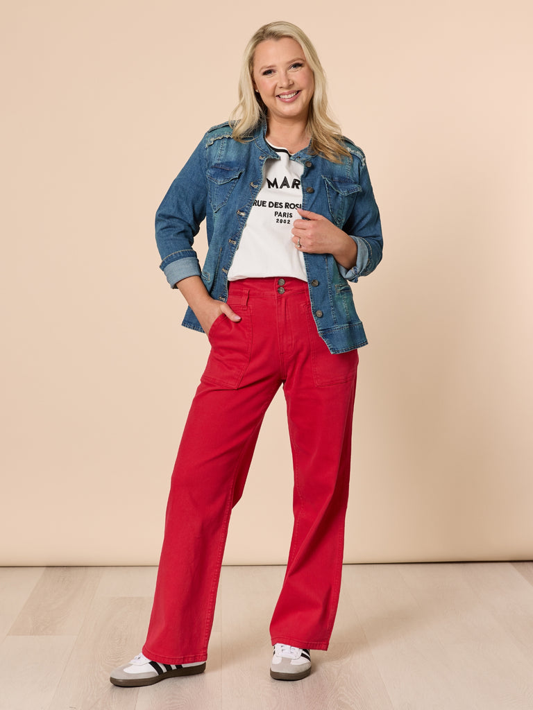 Gordon Smith Hudson Jean - Red THREADZ