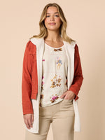 Military Denim Jacket - Maple