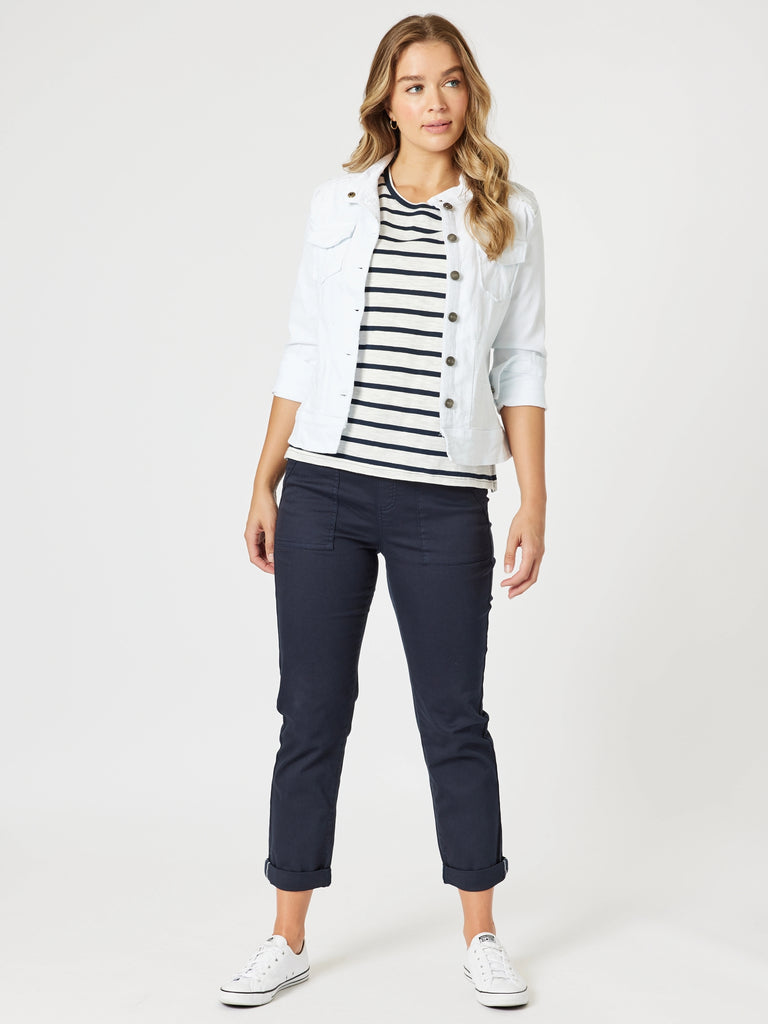 New Isabella Pant - Navy
