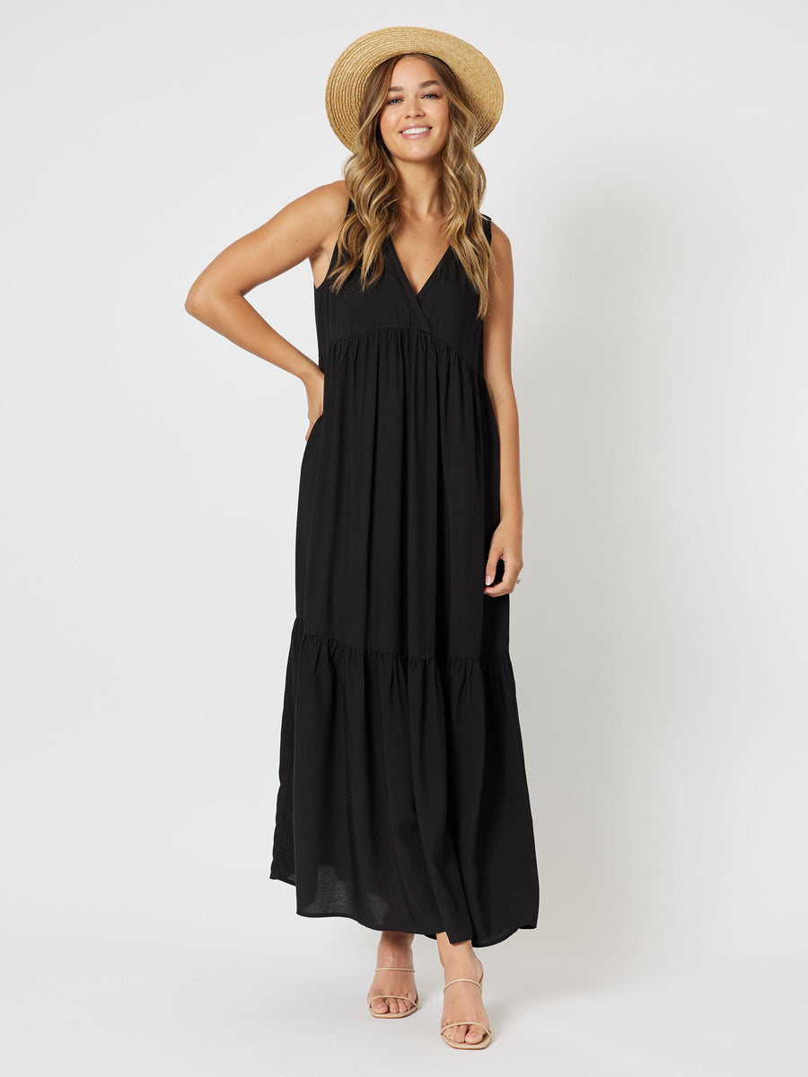 Hamilton Maxi Dress - Black
