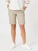 Santorini Cotton Pull On Shorts - Natural