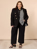 Lauren Double Breasted Blazer - Black GORDON SMITH THREADZ