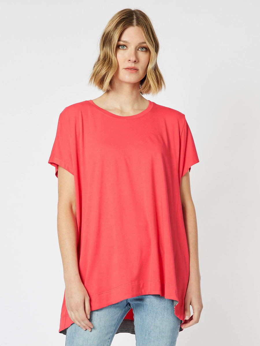 Serene A-Line T-Shirt - Poppy