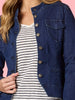 Maggie Denim Jacket - Dark Denim