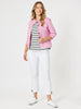 Maggie Denim Jacket - Flamingo THREADZ