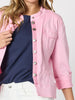 Maggie Denim Jacket - Flamingo