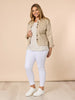 LA Stretch Pull On Jean - White threadz