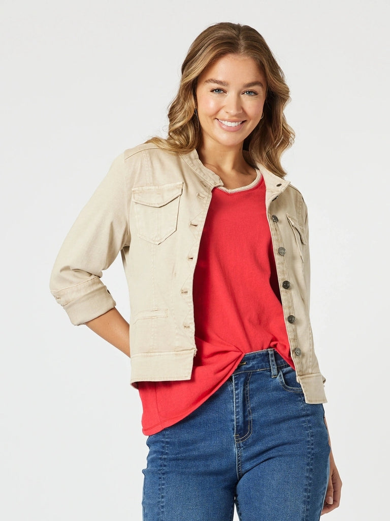 Maggie Denim Jacket - Natural