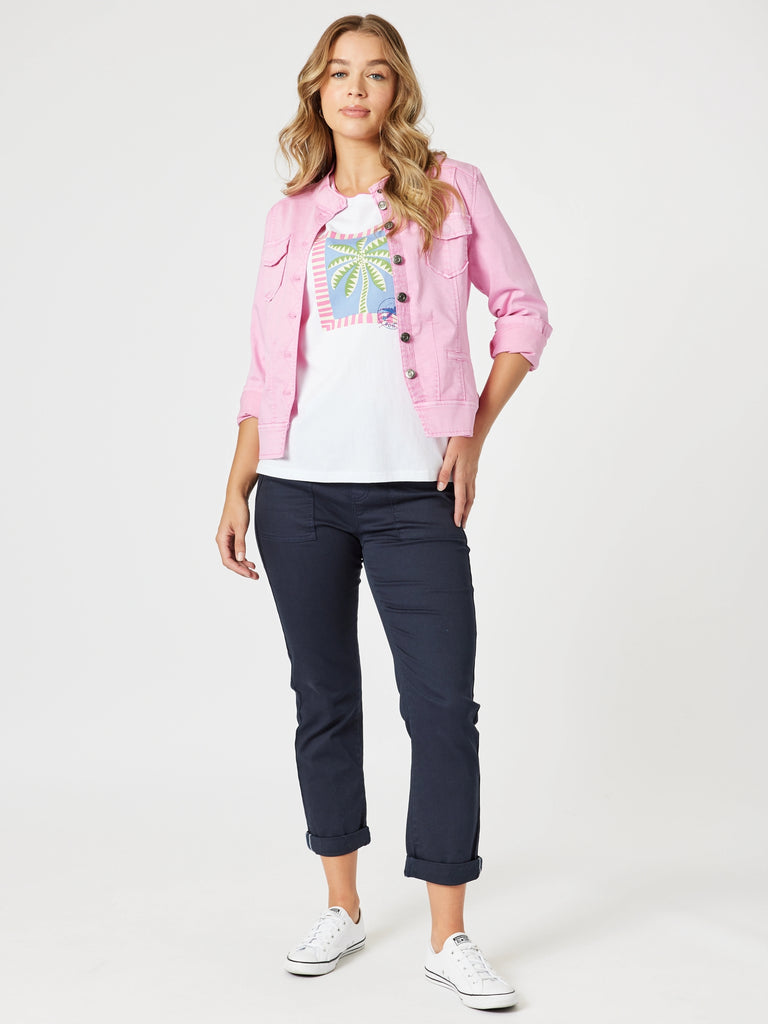 New Isabella Pant-Navy