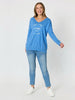 C'est La Vie Knit - Blue