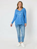 C'est La Vie Knit - Blue