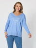 C'est La Vie Knit - Sky Blue