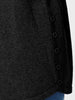 Ollie Side Button Vest - Black