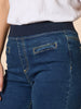 Maddy High Rise Wide Leg Jean - Dark Denim THREADZ