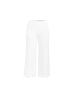 Maddy Pull on Wide Leg Jean - White