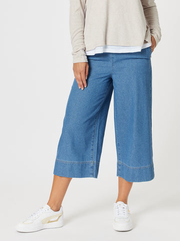 Molly Cropped Pant - Denim