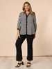 Carla Flare Pant - Black