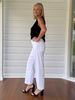Marine Wide Leg Pant - White