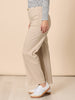 Marine Wide Leg Pant - Natural