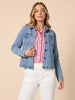 Retro Denim Jacket - Washed Denim