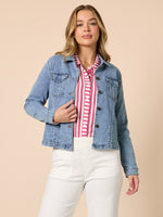 Retro Denim Jacket - Washed Denim