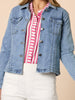Retro Denim Jacket - Washed Denim