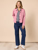 Retro Denim Jacket - Pink