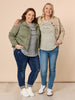 LA Stretch Pull On Jean - Dark Denim