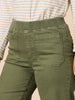 Carpenter Wide Leg Pull on Jean - Khaki