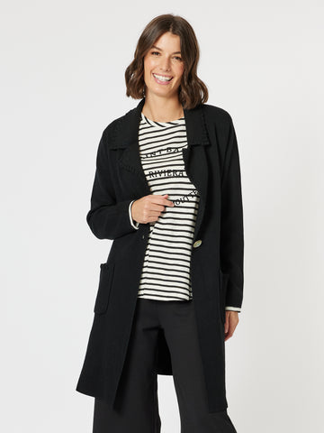 Cosy Coatigan - Black